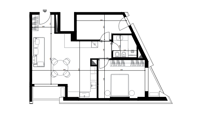 Apartament 2+1 në shitje – River Side Residence (VR111)